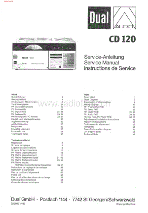 Dual-CD120-cd-sm维修电路图 手册.pdf