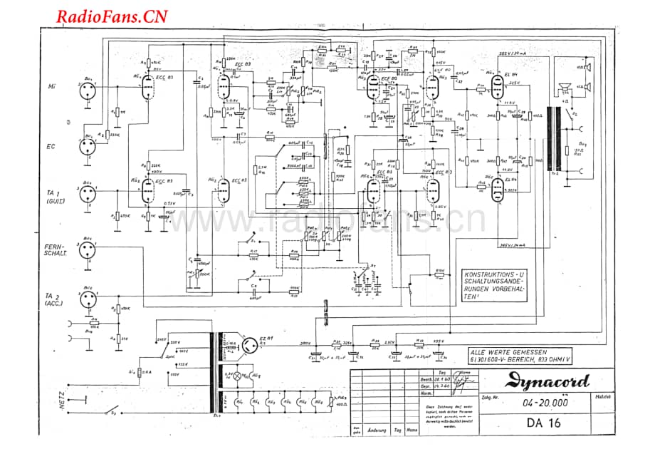Dynacord-DA16-pwr-sch维修电路图 手册.pdf_第1页