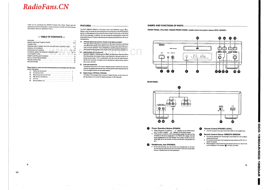 Denon-DCD1550-cd-sm维修电路图 手册.pdf_第3页