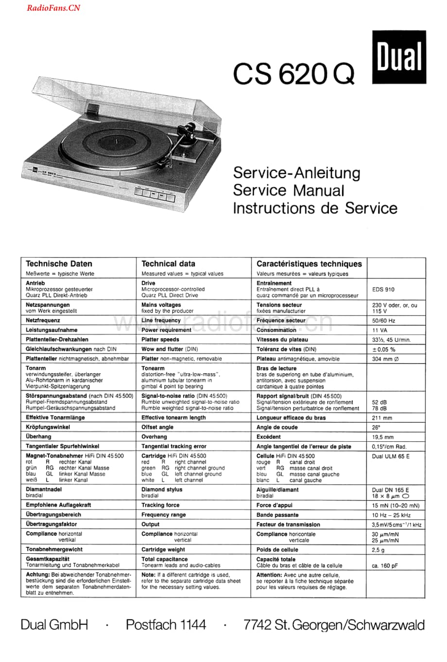 Dual-CS620Q-tt-sm维修电路图 手册.pdf_第1页