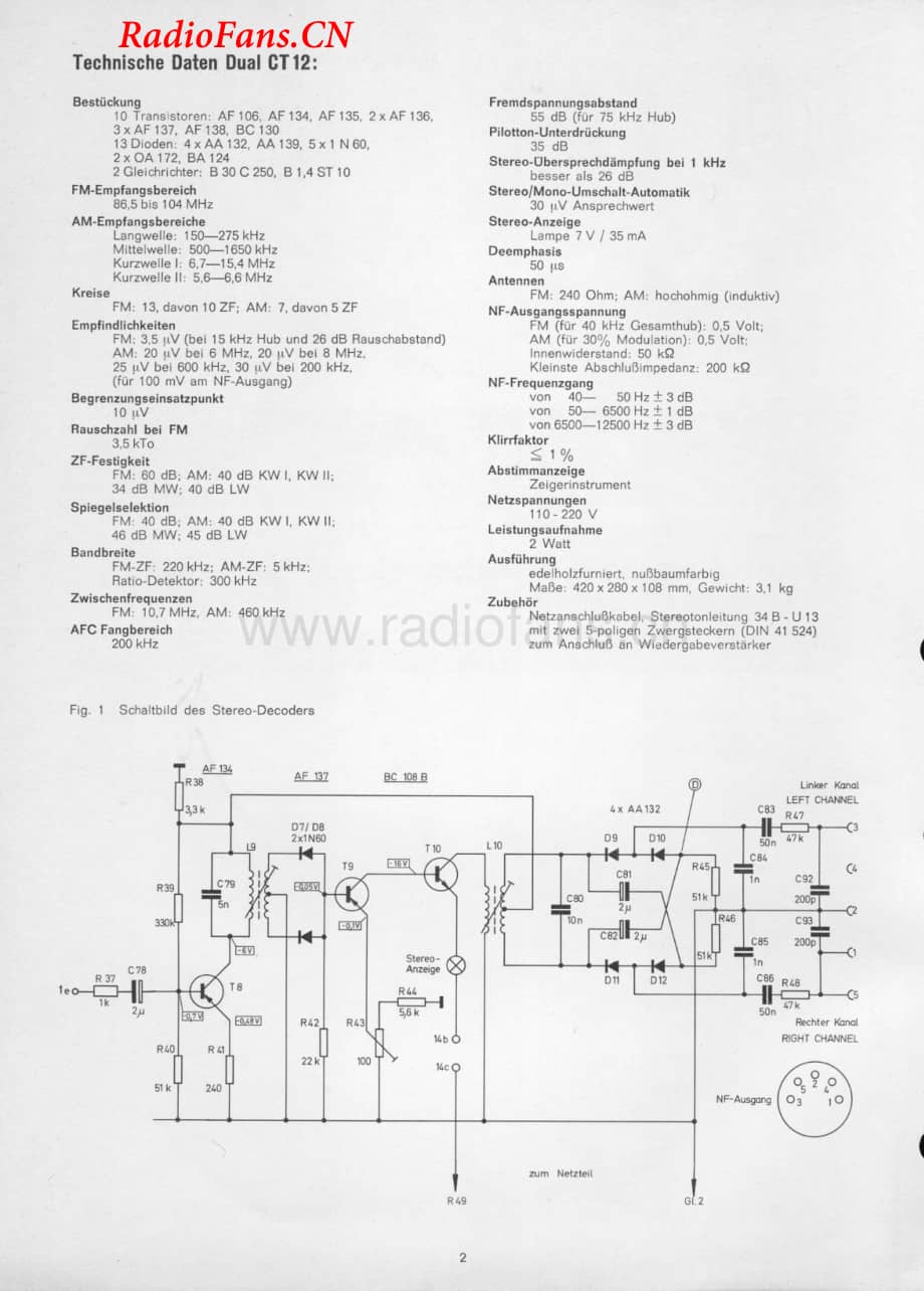 Dual-CT12-tun-sm维修电路图 手册.pdf_第2页