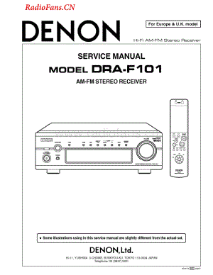 Denon-DRAF101-rec-sm维修电路图 手册.pdf