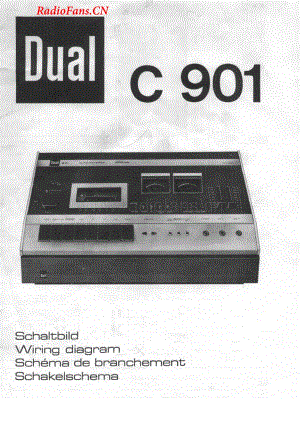 Dual-C901-tape-sch维修电路图 手册.pdf