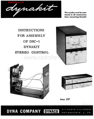 Dynaco-DynakitDSC1-sc-sm维修电路图 手册.pdf
