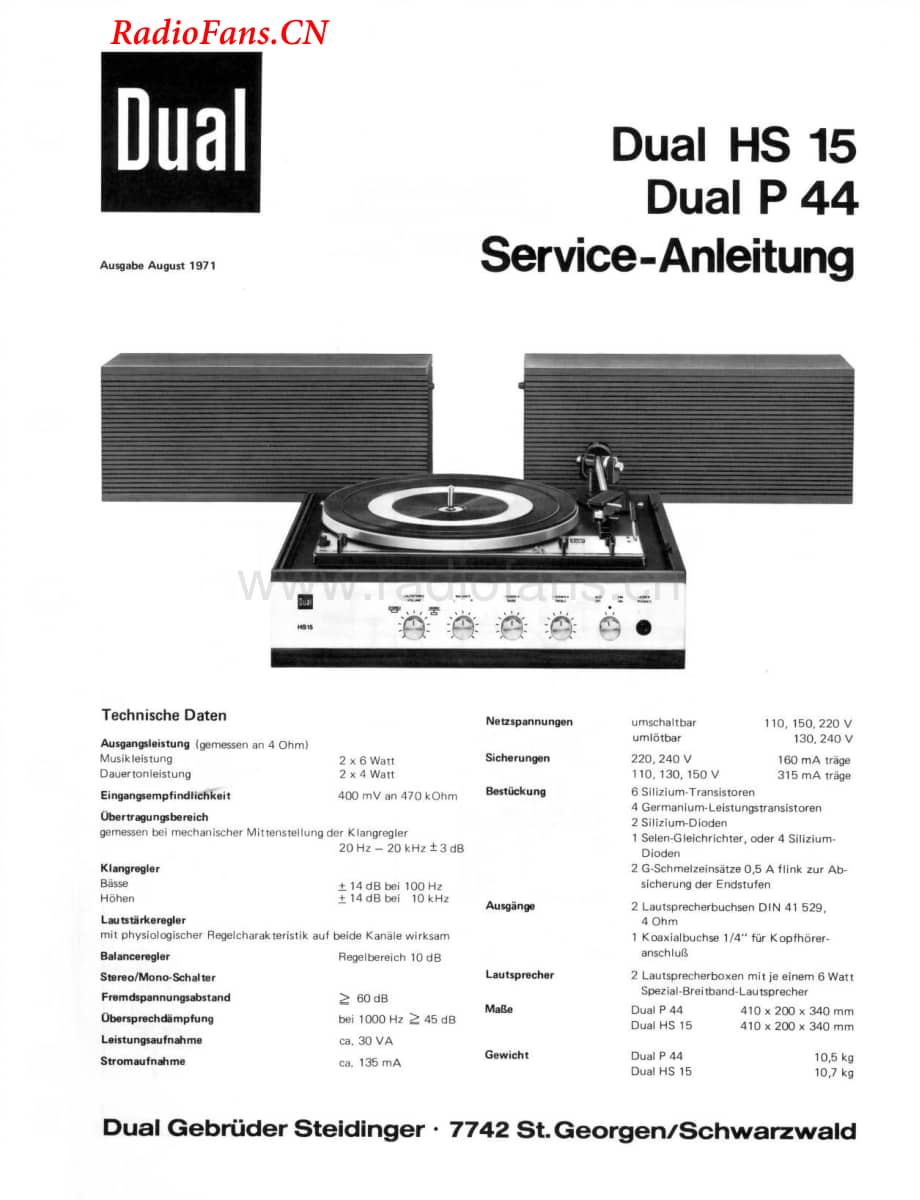 Dual-HS15-tt-sm维修电路图 手册.pdf_第1页