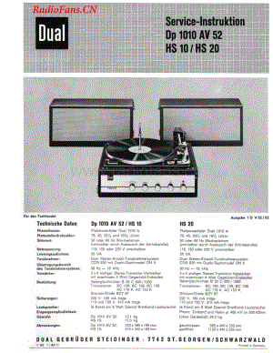 Dual-DP1010AV52-tt-sm维修电路图 手册.pdf