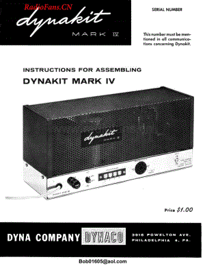 Dynaco-DynakitMK4-pwr-sm维修电路图 手册.pdf