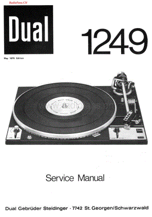 Dual-1249-tt-sm1维修电路图 手册.pdf