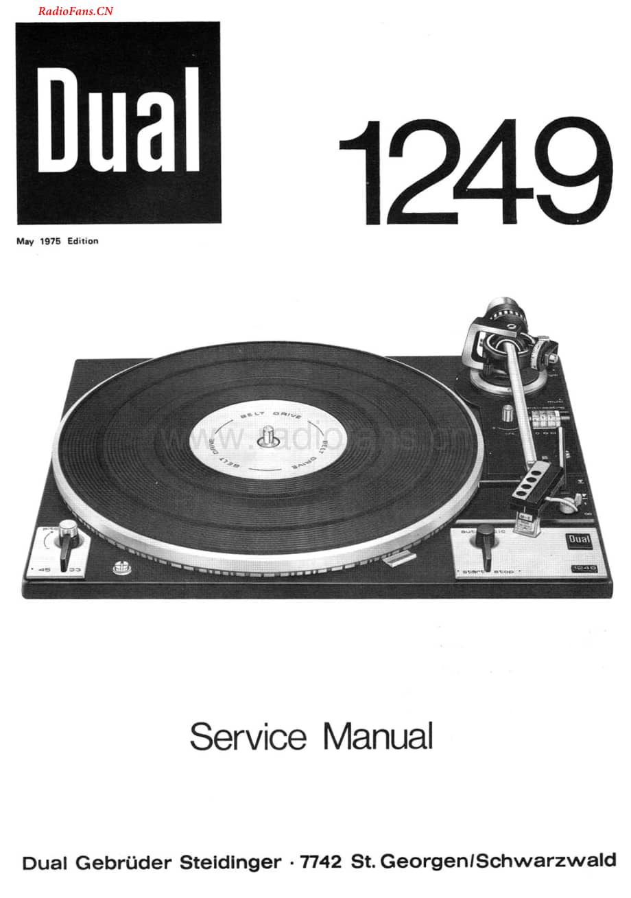 Dual-1249-tt-sm1维修电路图 手册.pdf_第1页