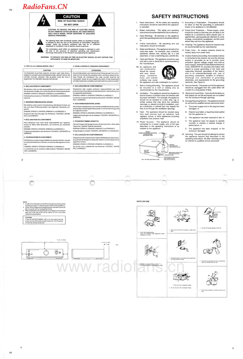 Denon-PMA350SE-int-sm维修电路图 手册.pdf_第2页