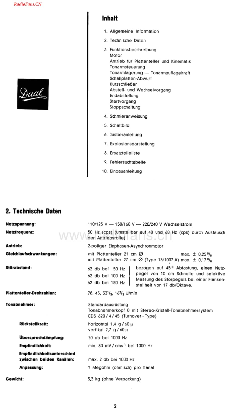Dual-1007A-tt-sm维修电路图 手册.pdf_第2页
