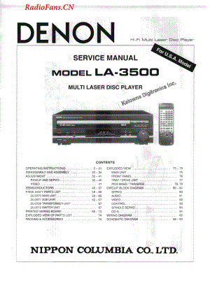 Denon-LA3500-ld-sm维修电路图 手册.pdf