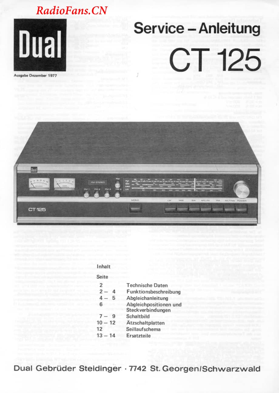 Dual-CT125-tun-sm维修电路图 手册.pdf_第1页