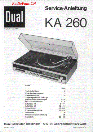 Dual-KA260-tt-sm维修电路图 手册.pdf