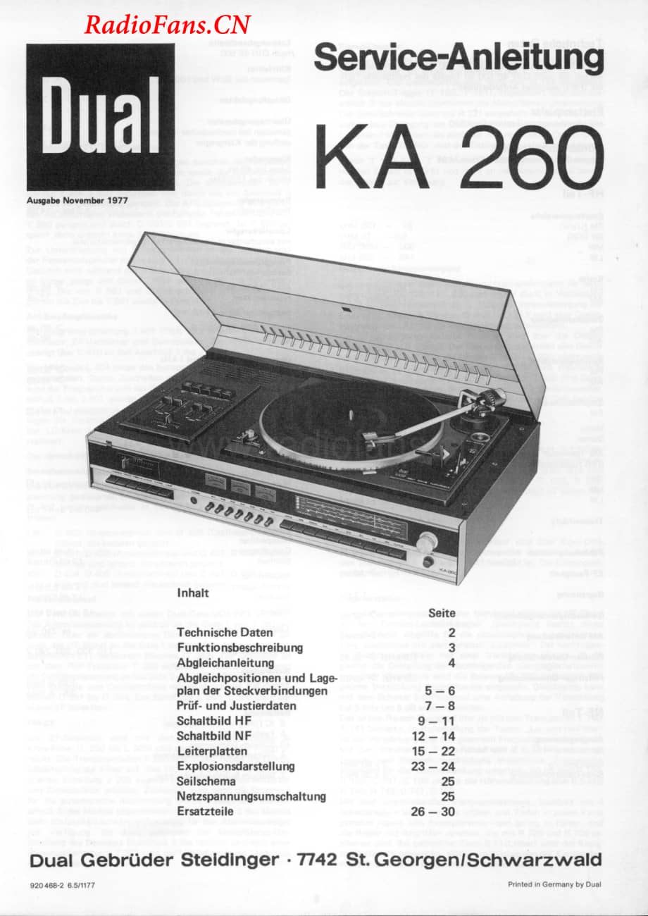Dual-KA260-tt-sm维修电路图 手册.pdf_第1页