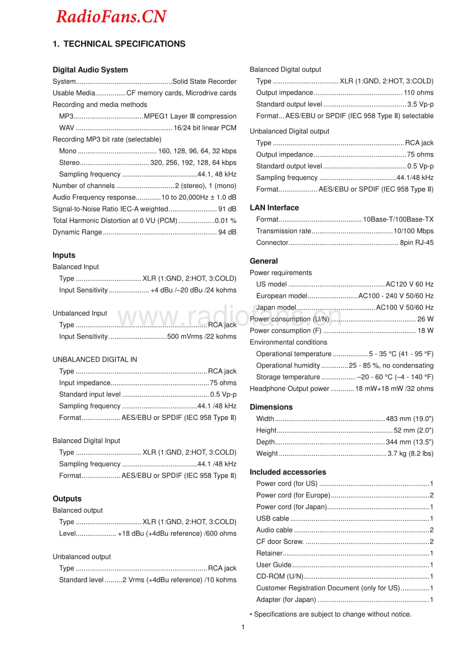 Denon-PMD580-nssr-sm维修电路图 手册.pdf_第3页