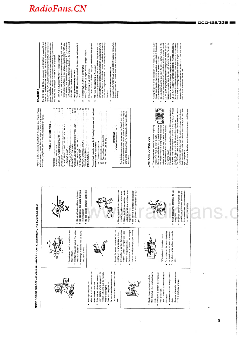 Denon-DCD425-cd-sm维修电路图 手册.pdf_第3页