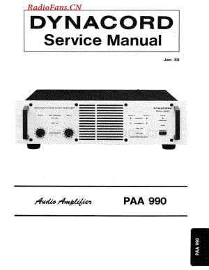 Dynacord-PAA990_pwr-sm维修电路图 手册.pdf