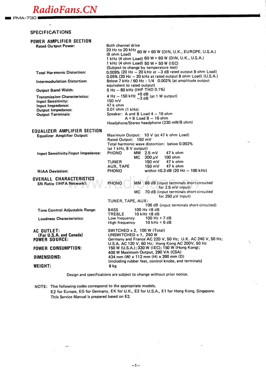 Denon-PMA730-int-sm维修电路图 手册.pdf_第2页