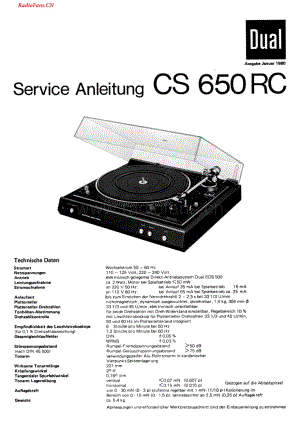 Dual-CS650RC-tt-sm维修电路图 手册.pdf
