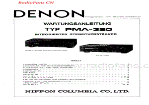 Denon-PMA320-int-sm维修电路图 手册.pdf