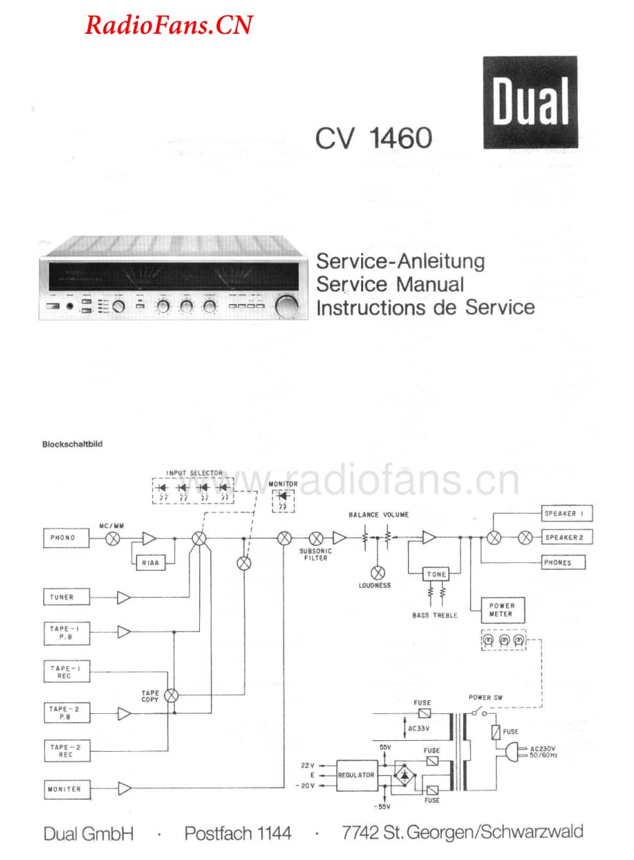 Dual-CV1460-int-sm维修电路图 手册.pdf_第1页