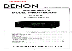 Denon-PMA500V-int-sm维修电路图 手册.pdf