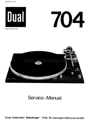 Dual-704-tt-sm维修电路图 手册.pdf
