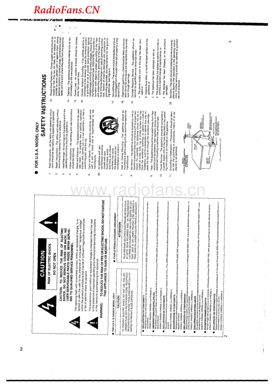 Denon-PMA925R-int-sm维修电路图 手册.pdf_第2页