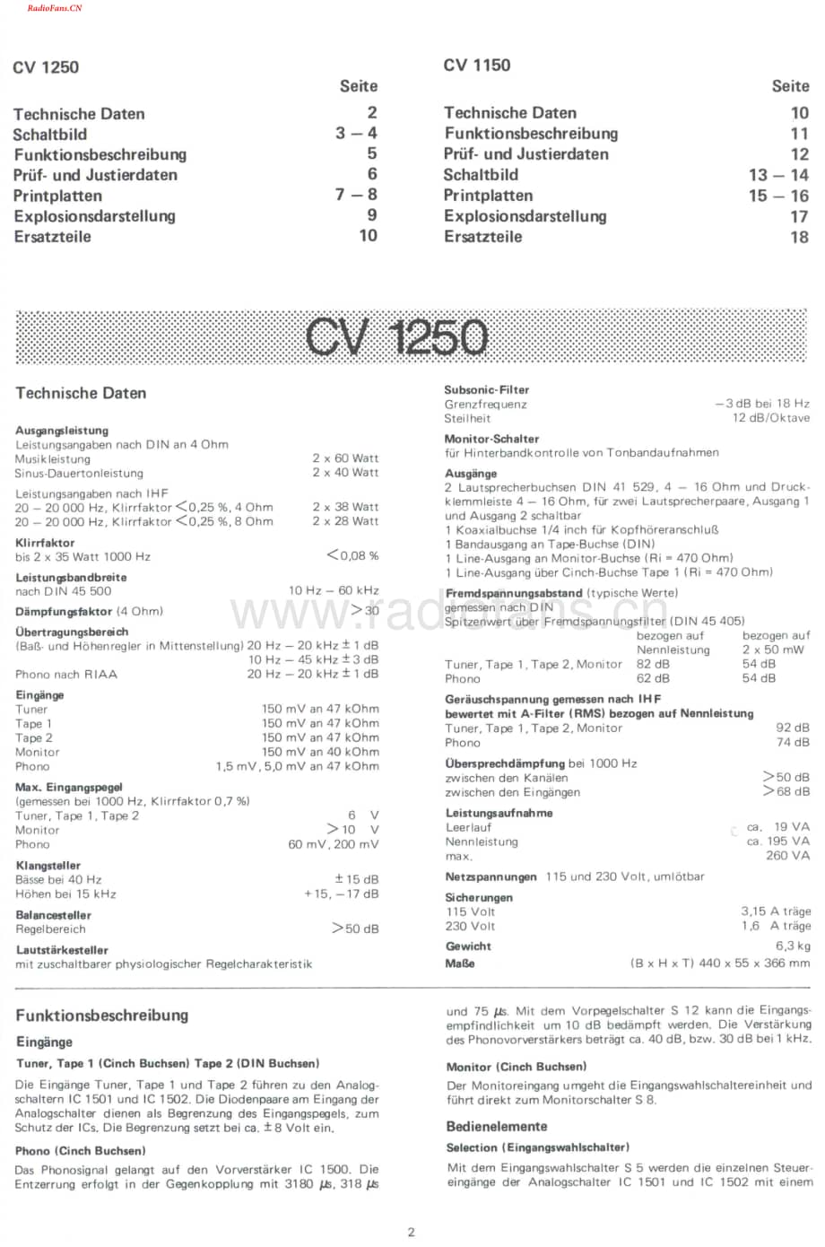 Dual-CV1250-int-sm维修电路图 手册.pdf_第2页