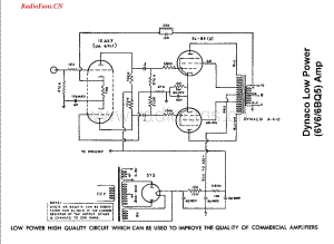 Dynaco-6V6.6BQ5-pwr-sch维修电路图 手册.pdf