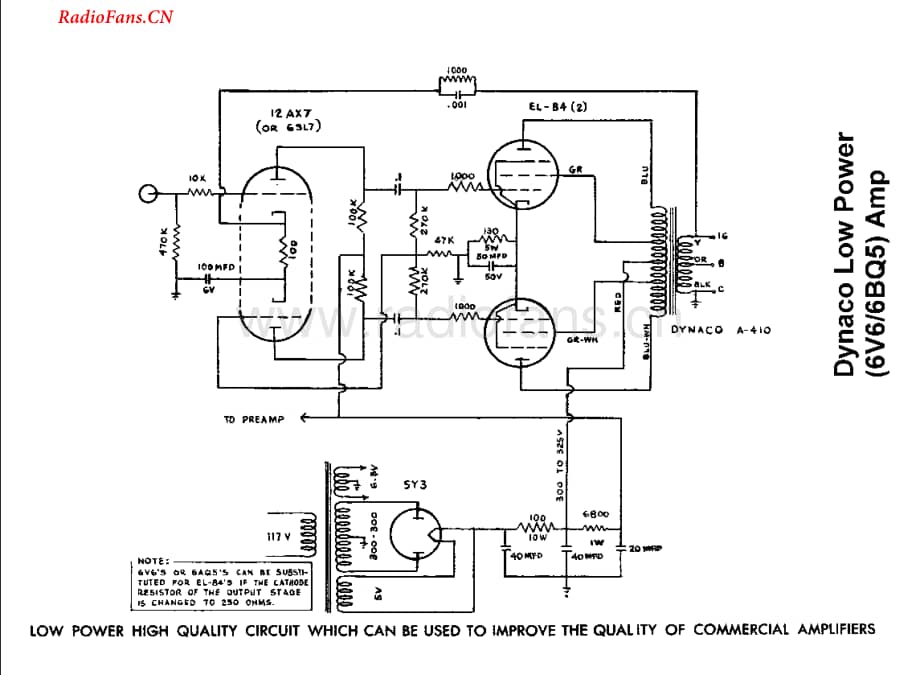 Dynaco-6V6.6BQ5-pwr-sch维修电路图 手册.pdf_第1页