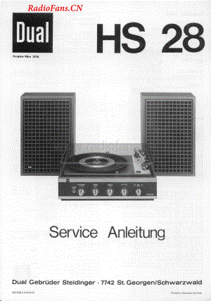 Dual-HS28-tt-sm维修电路图 手册.pdf
