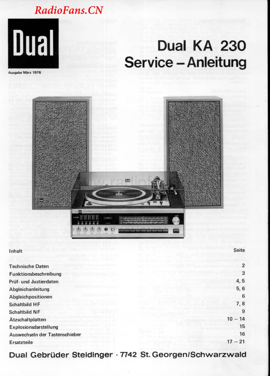 Dual-KA230-tt-sm维修电路图 手册.pdf_第1页