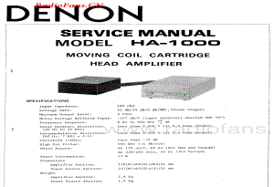 Denon-HA1000-riaa-sm维修电路图 手册.pdf