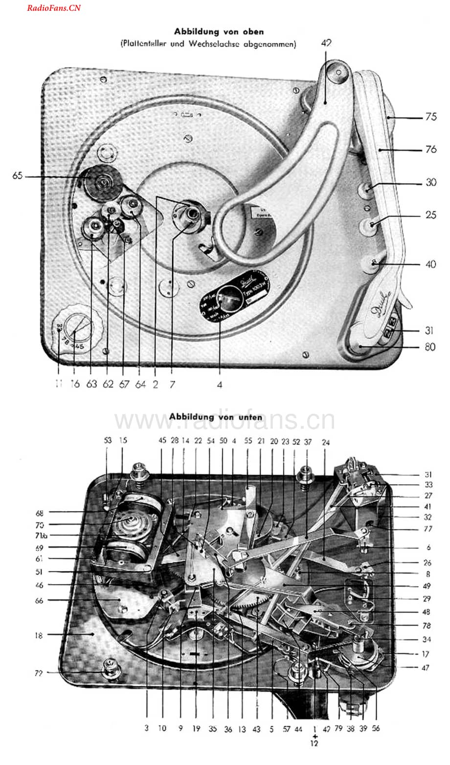 Dual-1003-tt-sm维修电路图 手册.pdf_第2页