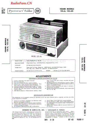 Fisher-125A-pwr-sm(1)维修电路图 手册.pdf