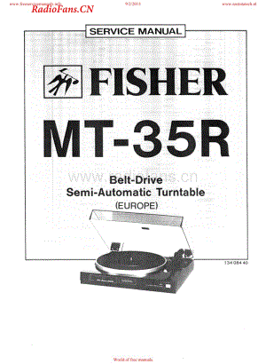 Fisher-MT35R-tt-sm维修电路图 手册.pdf