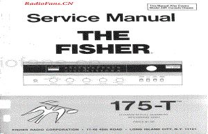 Fisher-175T-rec-sm维修电路图 手册.pdf