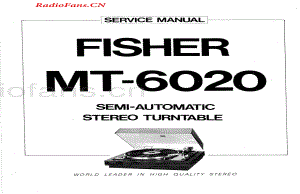 Fisher-MT6020-tt-sm维修电路图 手册.pdf