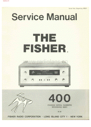 Fisher-400-rec-sm6(1)维修电路图 手册.pdf