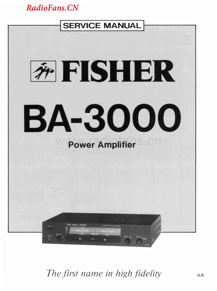 Fisher-BA3000-pwr-sm维修电路图 手册.pdf_第1页