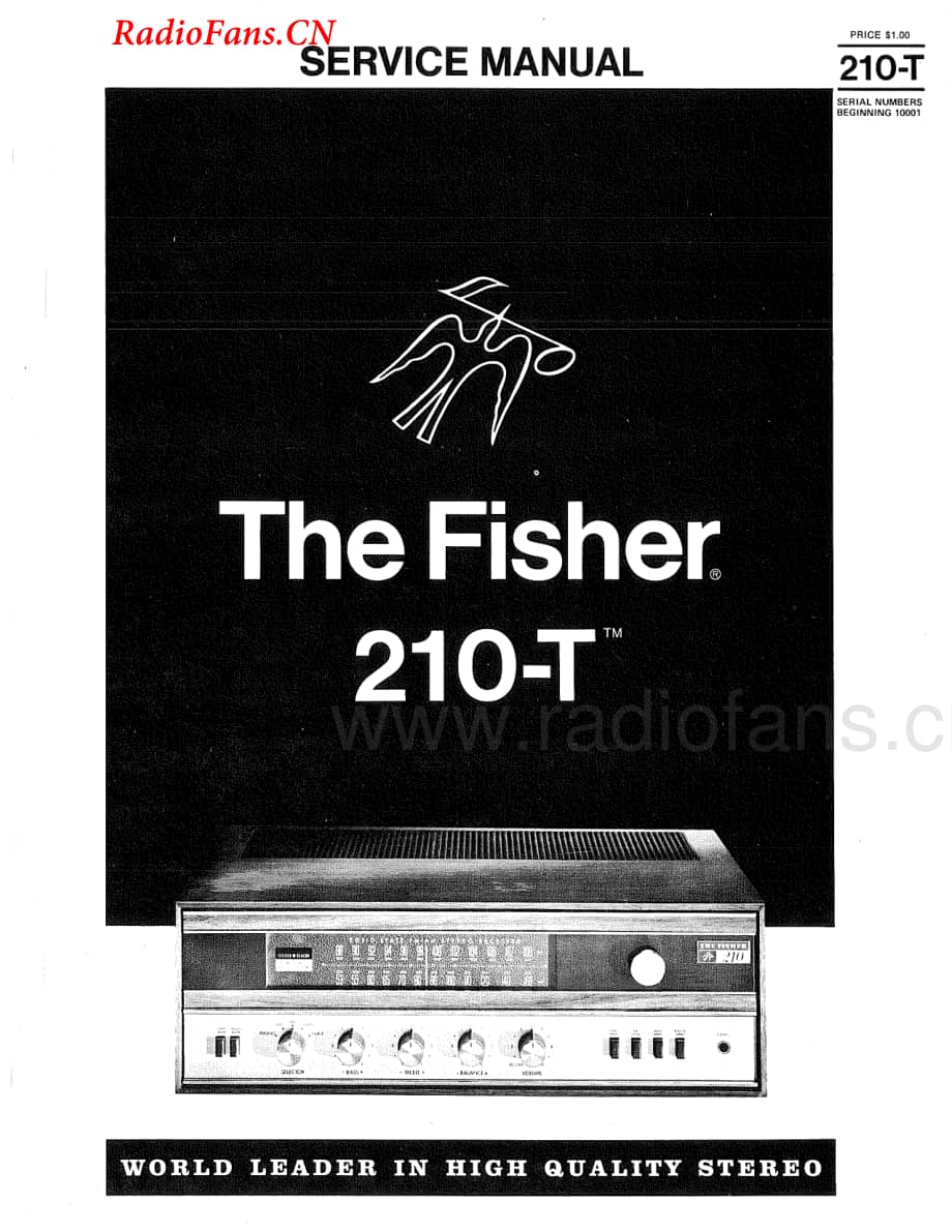 Fisher-210T-rec-sm维修电路图 手册.pdf_第1页