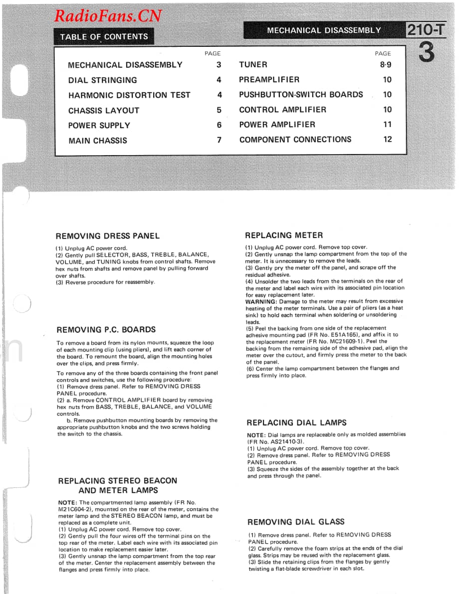 Fisher-210T-rec-sm维修电路图 手册.pdf_第3页