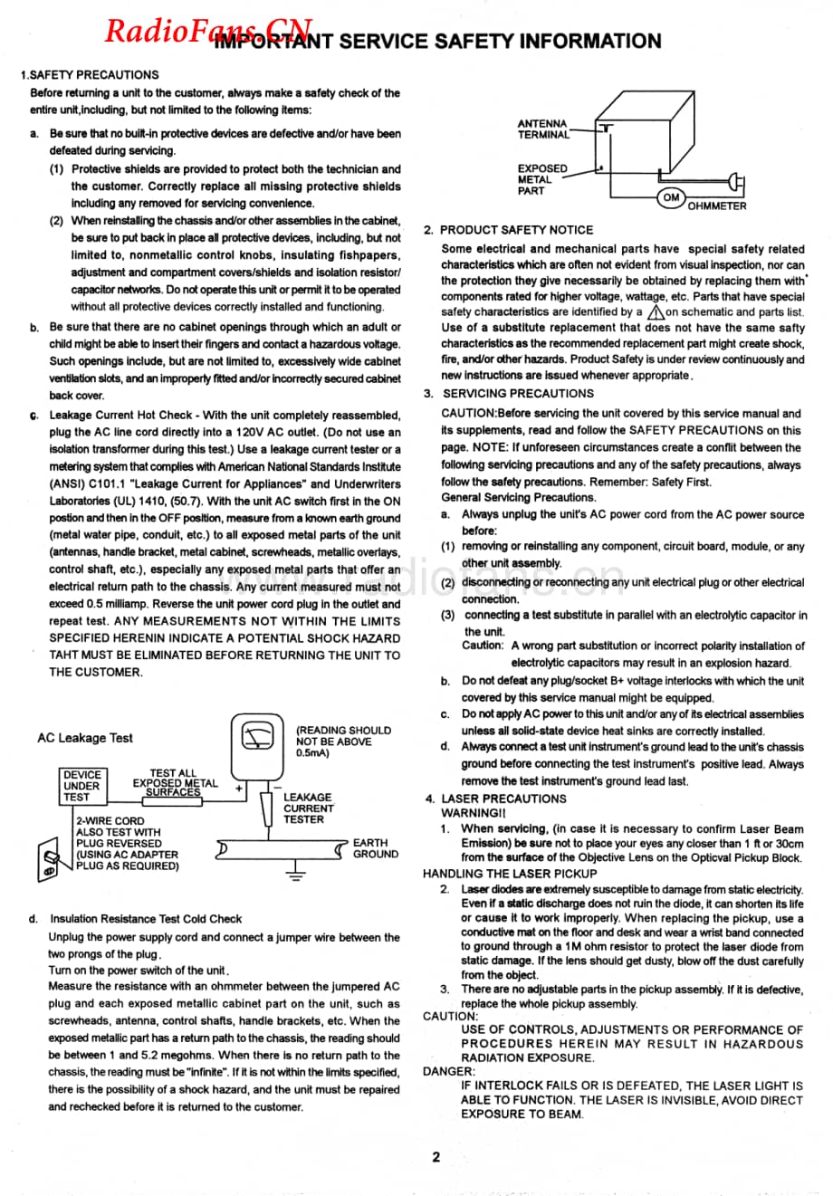 Fisher-SLIM1800-mc-sm维修电路图 手册.pdf_第2页