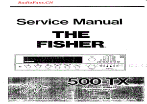 Fisher-500TX-rec-sm1维修电路图 手册.pdf