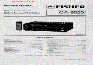 Fisher-CA9050-int-sm维修电路图 手册.pdf