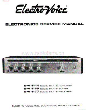Electrovoice-EV1155-tun-sm维修电路图 手册.pdf