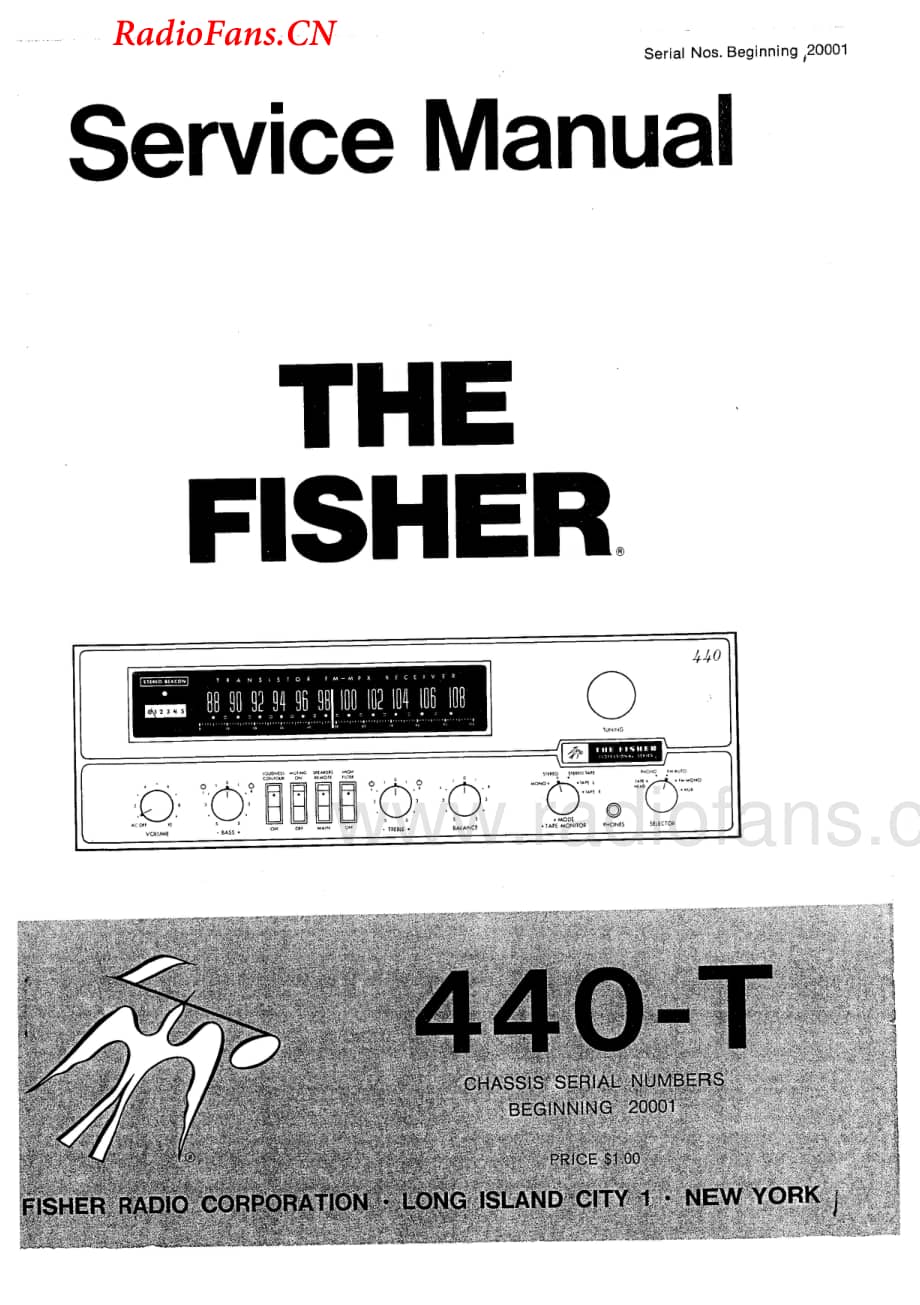 Fisher-440T-rec-sm维修电路图 手册.pdf_第1页