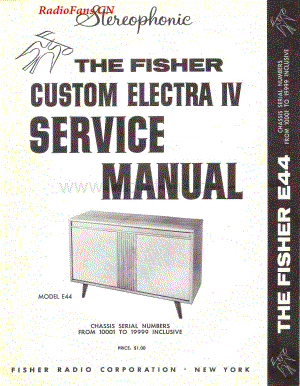 Fisher-E44-mc-sm维修电路图 手册.pdf